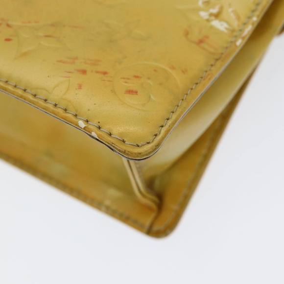 LOUIS VUITTON Monogram Vernis Spring Street Hand Bag Gris M91029 LV Auth 85434 - Picture 16 of 16